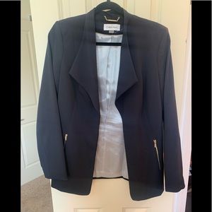 Calvin Klein navy blue blazer